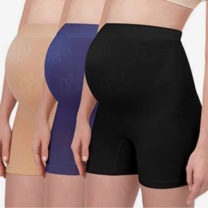 Angelhood Maternity Nylon/Spandex Thigh High Shapewear Size M Pack/3. NEW